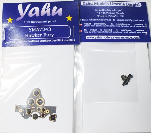 Yahu YMA7243 Hawker Fury Mk.I (Amodel) 1/72