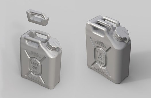 EUREKA XXL E-045 Bidons de carburant militaires américains 1/35