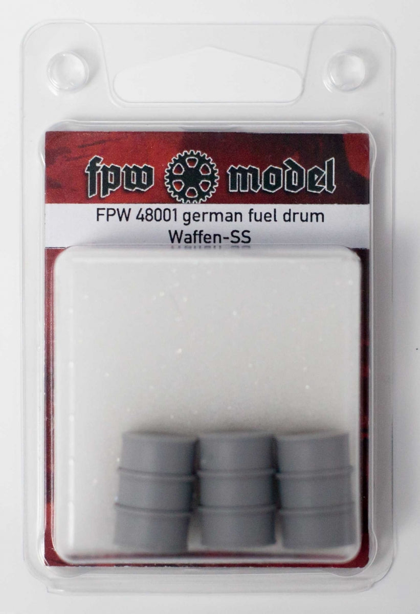 FPW Modèle 48001 Bidons de carburant Waffen SS allemands (3 pièces) 1/48 – Bild 2
