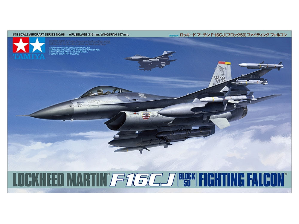 Tamiya 61098 F-16CJ Fighting Falcon 1/48 – immagine 2
