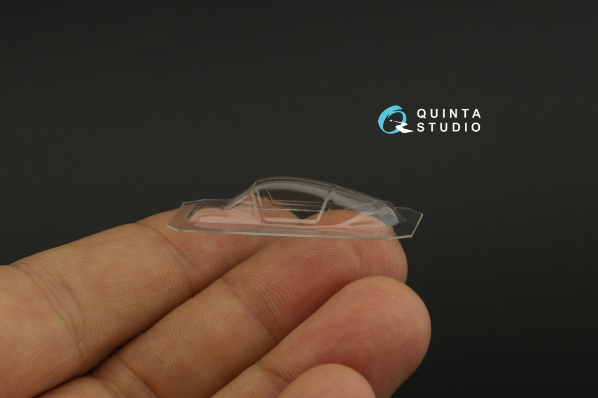 Quinta Studio QC72049 Me-262A verrière transparente sous vide (Airfix) 1/72  – image 2