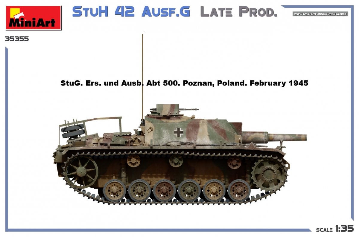 MiniArt 35355 StuH 42 Ausf. G TARD PROD 1/35 – Bild 10