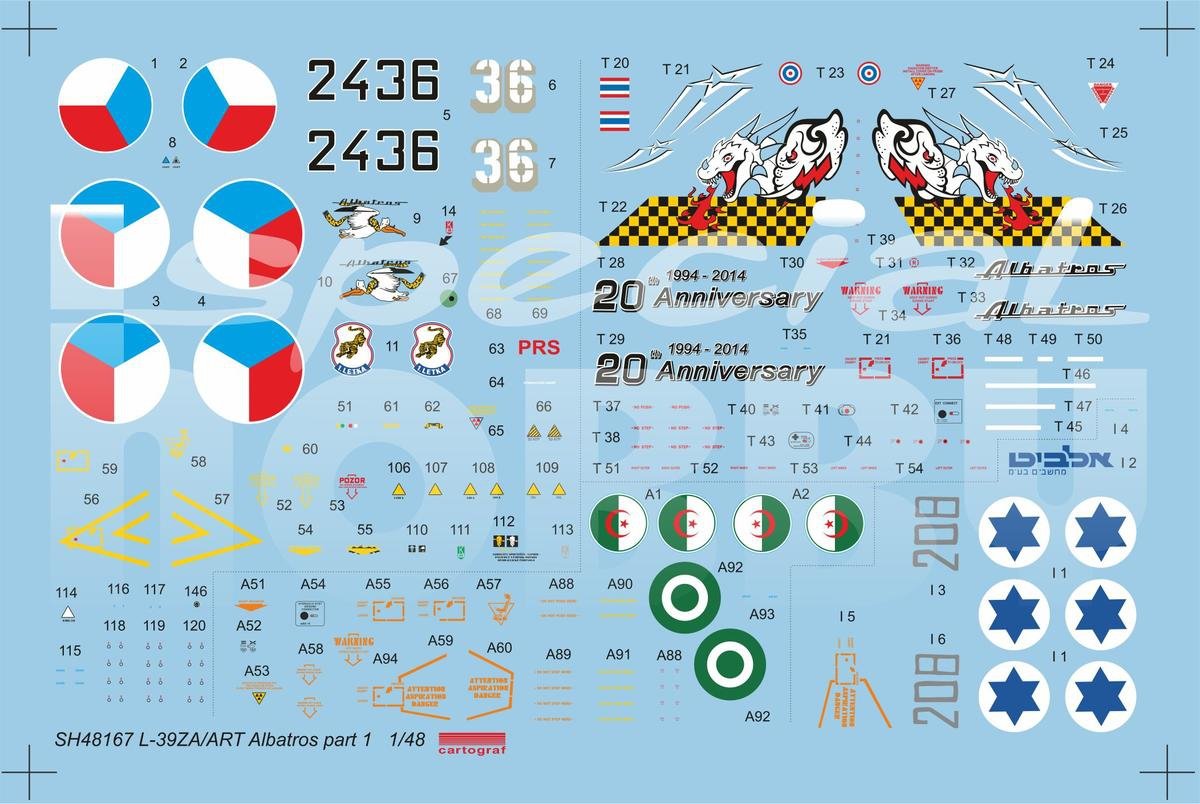Special Hobby 48167 L-39ZA/ ZA ART Albatros 1/48 – immagine 3