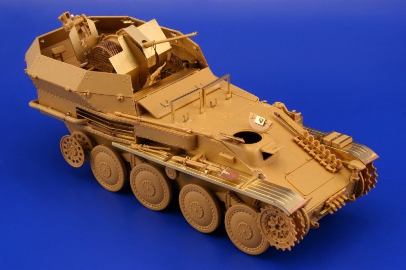 Eduard 36046 Flakpanzer 38 (Gepard) extérieur 1/35 Italeri – Bild 9