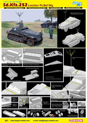 Dragon 6571 Sd.Kfz.252 Leichter Bef.Wagen 1/35