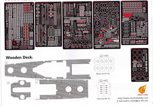 Very Fire VF350921DX Croiseur léger de l&amp;#39;US Navy USS Birmingham CL-62 DX (Édition Deluxe) 1/350 – Bild 3