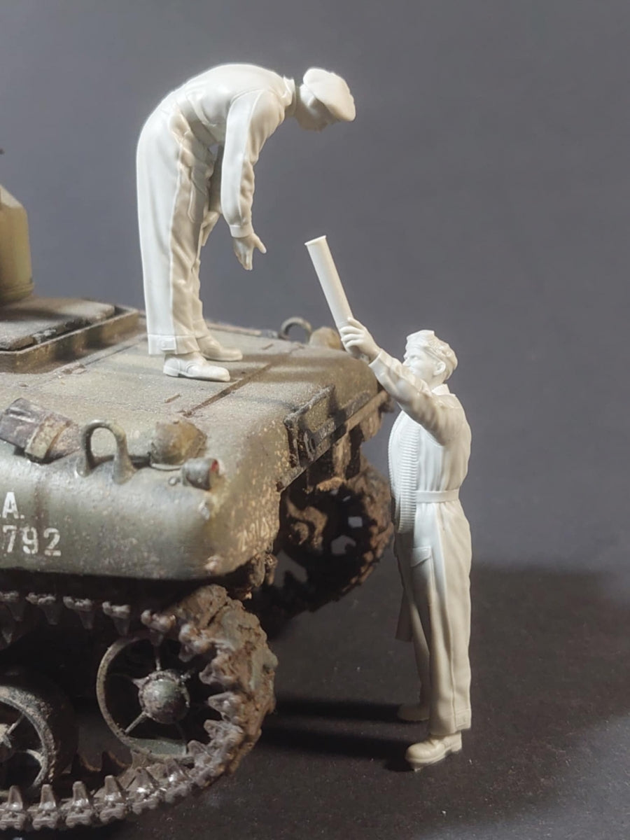 Panzer Art FI35-234 Char britannique chargeant des munitions de 75 mm 1/35 – immagine 2