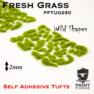 Touffes Paint Forge PFTU0250 : Herbe fraîche sauvage 2 mm