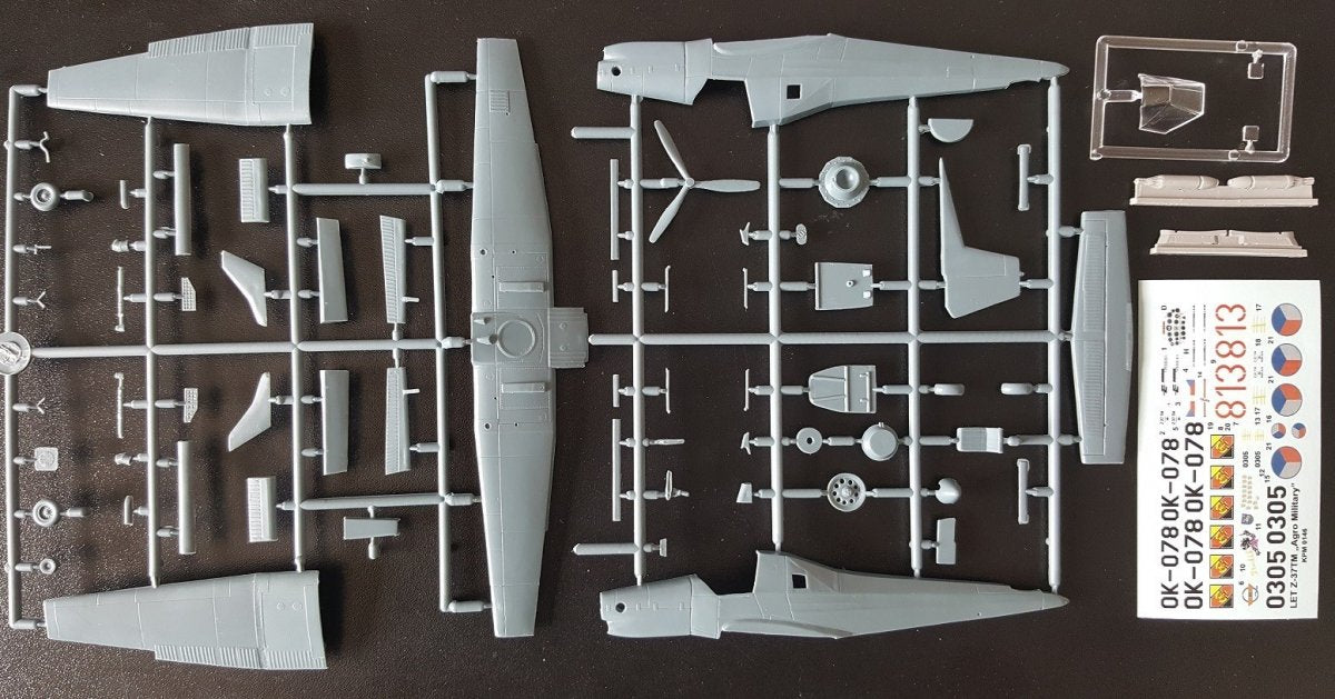 Kovozavody Prostejov KPM0146 Z-37TM Turbo Militaire 1/72 – image 3