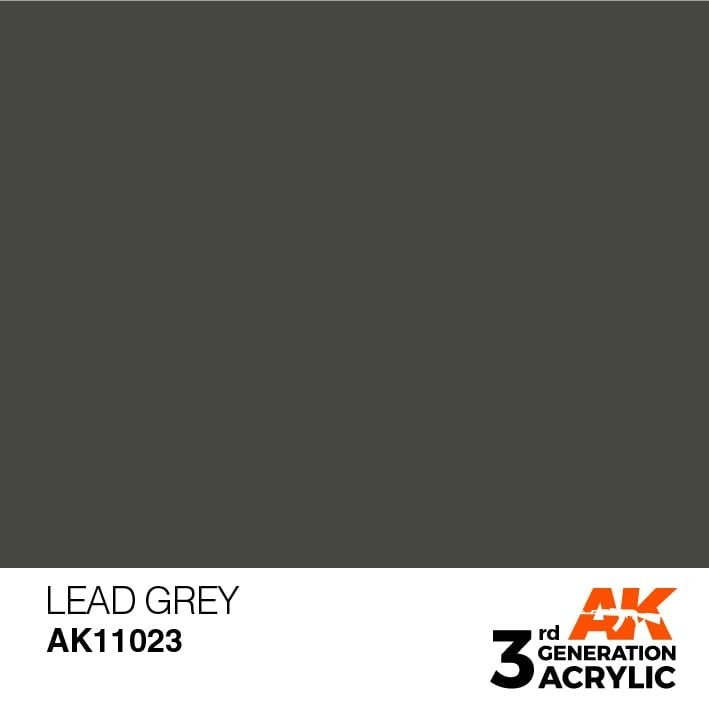 AK Interactive AK11023 Gris plomb 17 ml