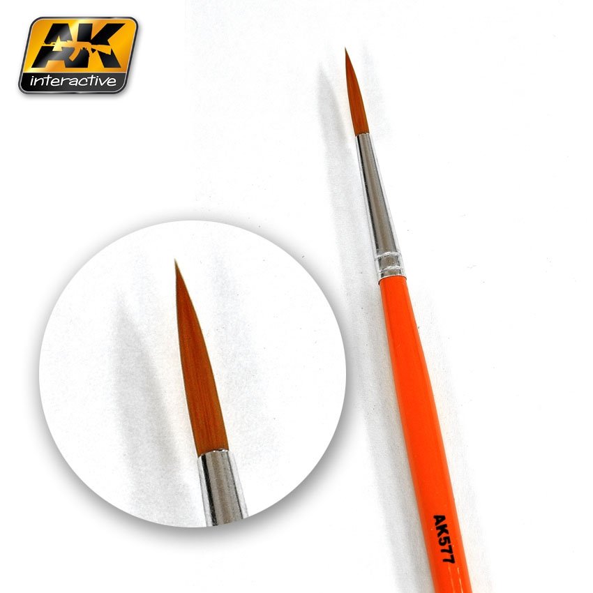 Brosse fine et résistante aux intempéries AK Interactive AK577