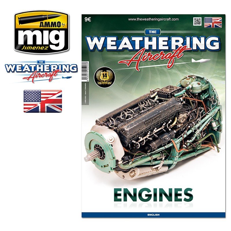 MUNITIONS du Mig Jimenez 5203 TWA NUMÉRO 3 MOTEURS (ANGLAIS)