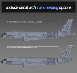 Maquette Academy 12638 USAF KC-135R Stratotanker au 1/144  – image 5