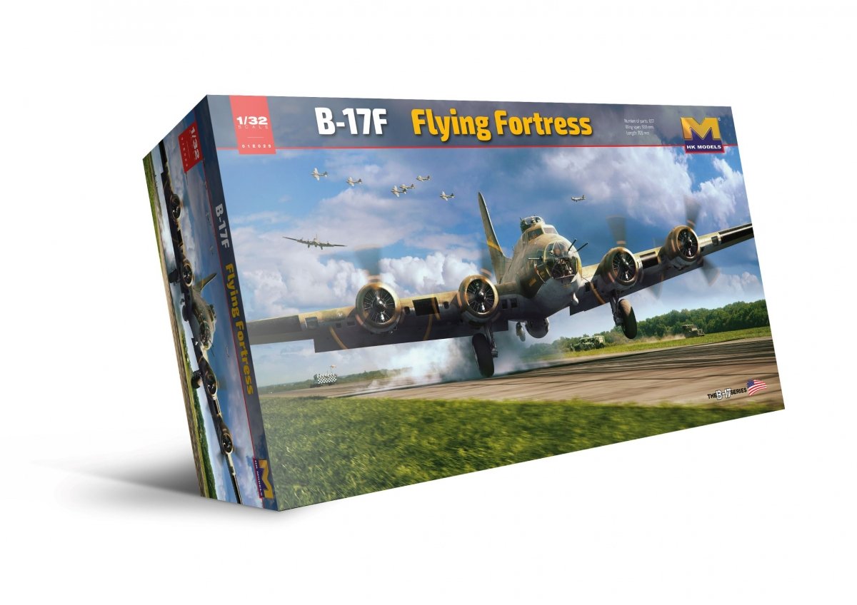 Maquette HK Models 01E029 B-17F Flying Fortress 1/32 – image 2