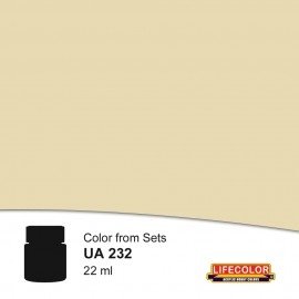 Lifecolor UA232 Elfenbein allemand RAL 1015 22ml