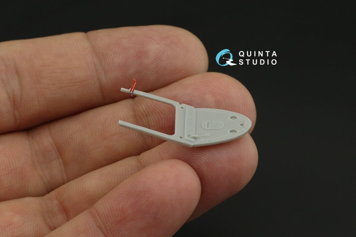 Intérieur imprimé en 3D et coloré sur papier décalcomanie Quinta Studio QD48186 Me 262A (pour Dragon) 1/48 – image 7