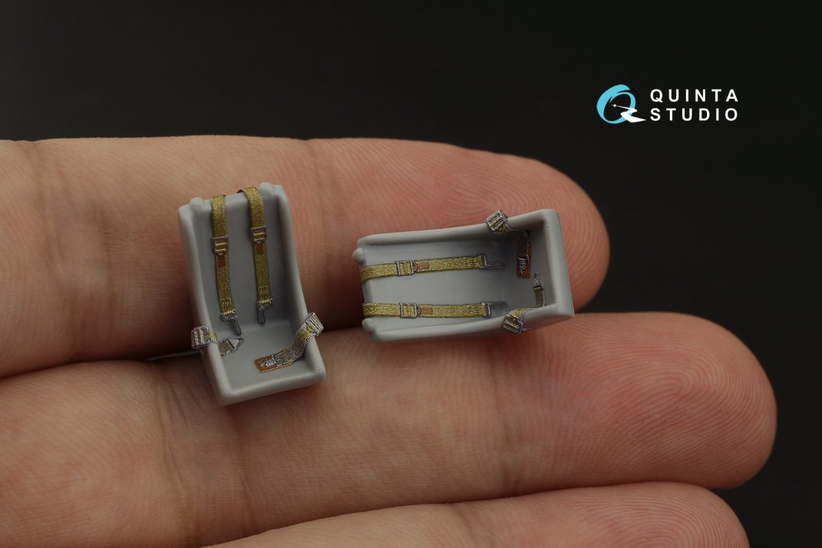 Intérieur imprimé en 3D et coloré sur papier décalcomanie Quinta Studio QD48228 T-6G (Italeri) 1/48 – image 10