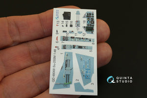 Intérieur imprimé en 3D et coloré sur papier décalcomanie Quinta Studio QD48068 Su-25SM (pour kit KP) 1/48 – image 4