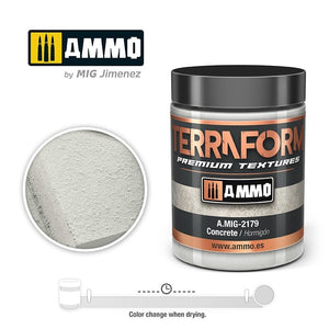 Munitions pour Mig 2179 TERRAFORM Béton 100 ml