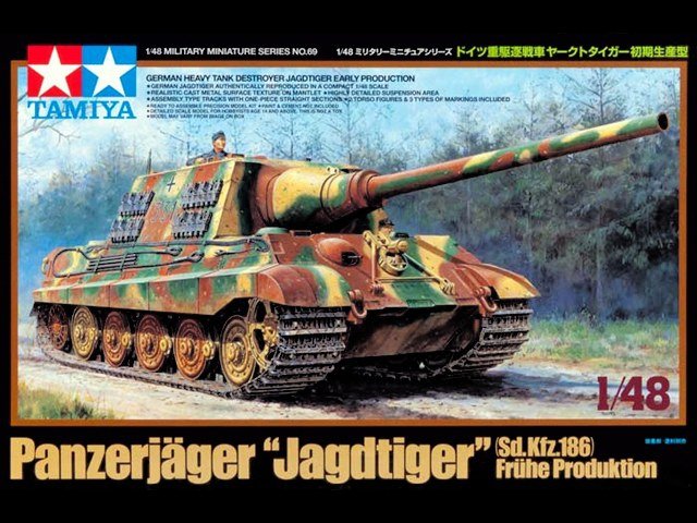 Tamiya 32569 Destroyer allemand Jagdtiger - Première production (1/48) 