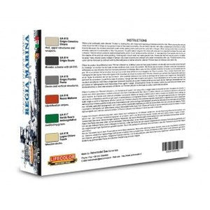 Coffret de peinture acrylique Lifecolor CS15 « Navires italiens » (6 x 22 ml) – immagine 2