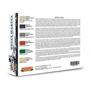 Coffret de peinture acrylique Lifecolor CS15 « Navires italiens » (6 x 22 ml) – immagine 2