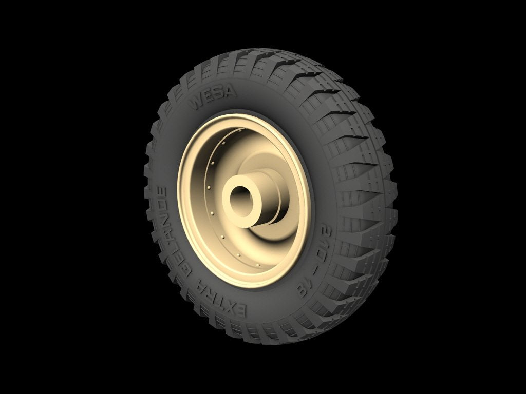 Roues de route Panzer Art RE35-289 pour Horch 15 (commercial) 1/35 – imagen 2