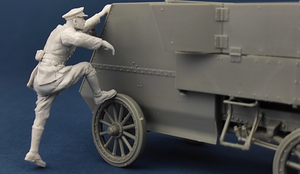 Copper State Models F35-031 Membre d&amp;#39;équipage de la brigade de mitrailleuses motorisées canadienne entrant en scène 1/35  – immagine 2