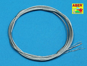 Câbles de remorquage en acier inoxydable Aber TCS10, diamètre 1,0 mm, longueur 1 m