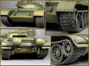 MiniArt 37046 T-54 OMSH ENSEMBLE DE MAILLONS DE CHENILLE INDIVIDUELS. TYPE ANCIEN (1/35) – image 2