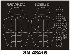 Montex SM48415 EMB-314 TUCANO HOBBY BOSS