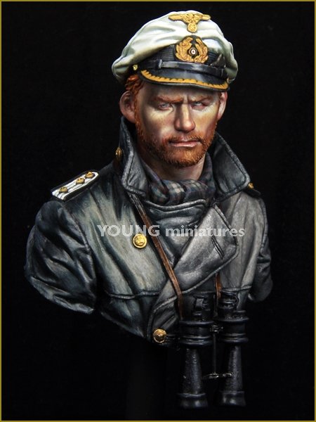 Young Miniatures YM1847 COMMANDANT DE SOUS-MARIN GUERRE MONDIALE 1/10 – imagen 7