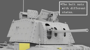 Gecko Models 35GM0005 KREUZER PZ.PKFW.MK.II,742(e),(A10) AVEC INTÉRIEUR (1/35) – immagine 9
