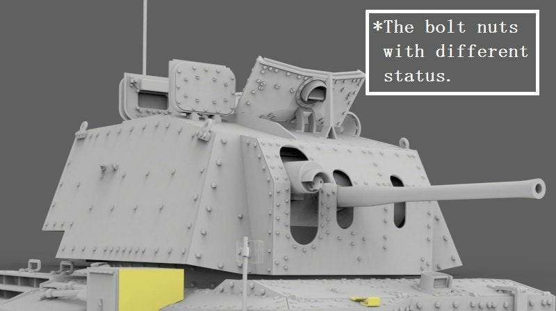 Gecko Models 35GM0005 KREUZER PZ.PKFW.MK.II,742(e),(A10) AVEC INTÉRIEUR (1/35) – immagine 9