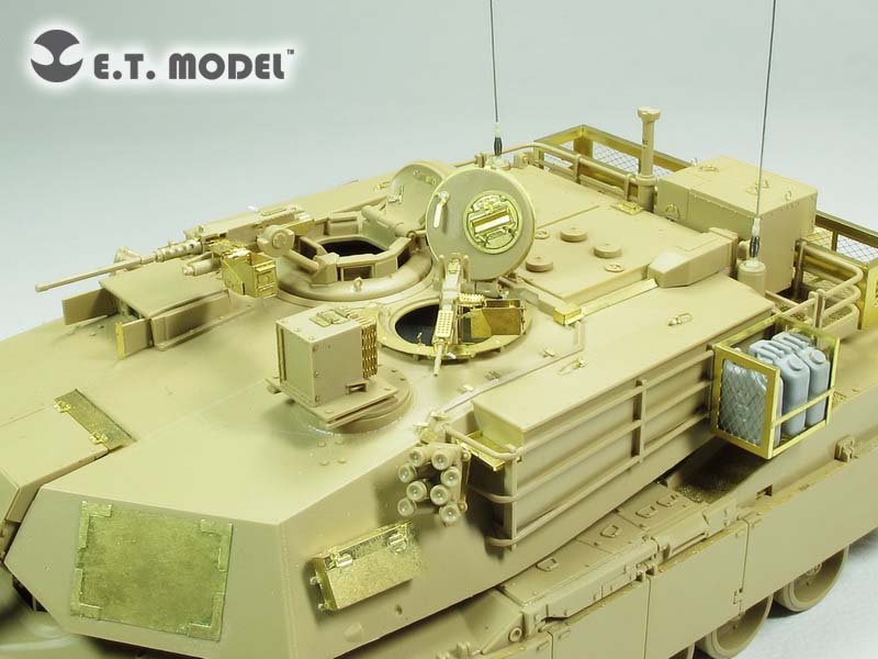 Maquette ET E35-201 Char de combat principal M1A1 de l&amp;#39;armée américaine/MC (pour kit TAMIYA) (1/35) – Bild 6