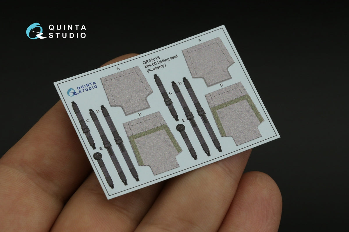 Quinta Studio QR35015 H-60 ​​Sièges pliants familiaux (Academy), 2 pièces 1/35 – Bild 4
