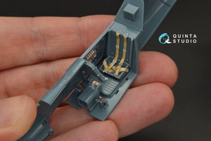 Quinta Studio QD48095 Bf 109G-14 3D-Printed &amp;amp; coloured Interior on decal paper (for Eduard kit) 1/48 – zdjęcie 7