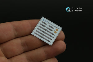 Intérieur imprimé en 3D et coloré sur papier décalcomanie (ICM) Quinta Studio QD35112 AH-1G Cobra 1/35 – Bild 3