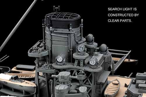 Hasegawa Z24 IJN cuirassé Nagato 1941 (1/350) – immagine 8