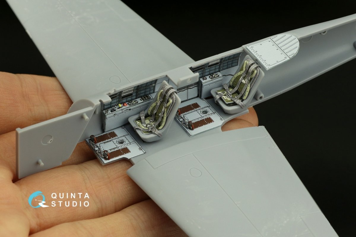 Intérieur du Yak-52 imprimé en 3D et coloré (ARK) par Quinta Studio QD48019, échelle 1/48 – image 8