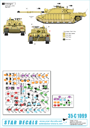Star Decals 35-C1099 Op. Telic 4 1/35 – zdjęcie 2