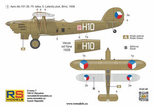 RS Models 94010 Aero Ab-101 1/72 – zdjęcie 3
