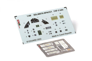 Eduard 3DL48076 F4F-3 fin SPACE EDUARD 1/48 – immagine 2