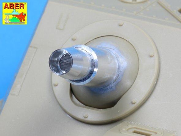 Canon Aber 35L-123 allemand de 15 cm StuH 43 pour Stu.Pz. IV BRUMBAR moyen/tardif (1/35) – immagine 8
