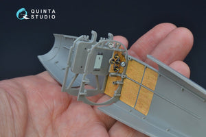 Intérieur imprimé en 3D et coloré sur papier décalcomanie Quinta Studio QD32076 Albatros DI (pour maquette Roden) 1/32 – imagen 6