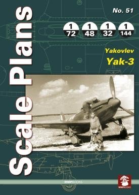 MMP Books 58006 Plans à l&amp;#39;échelle n° 51 Yakovlev Yak-3 FR