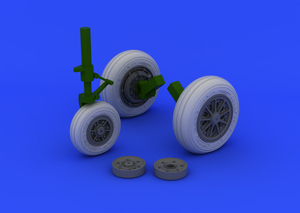 Roues de train d&amp;#39;atterrissage Eduard 632046 F-104 fin 1/32 (ITALERI) – immagine 2