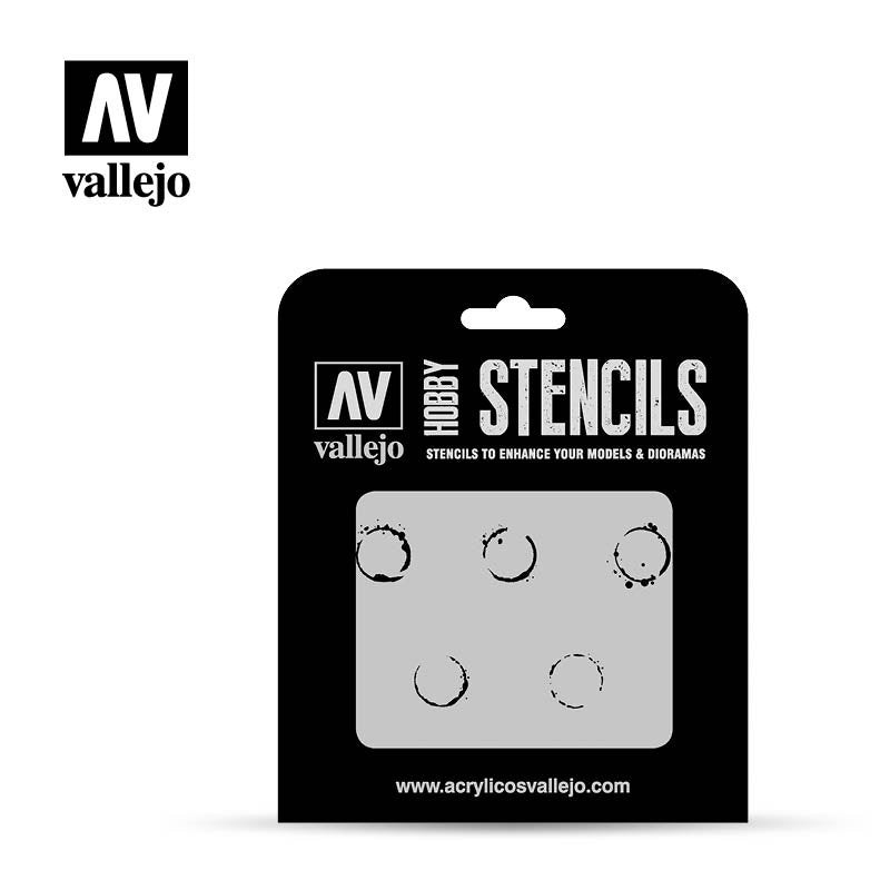 Marquages ​​de fût d&amp;#39;huile Vallejo ST-AFV002 1/35