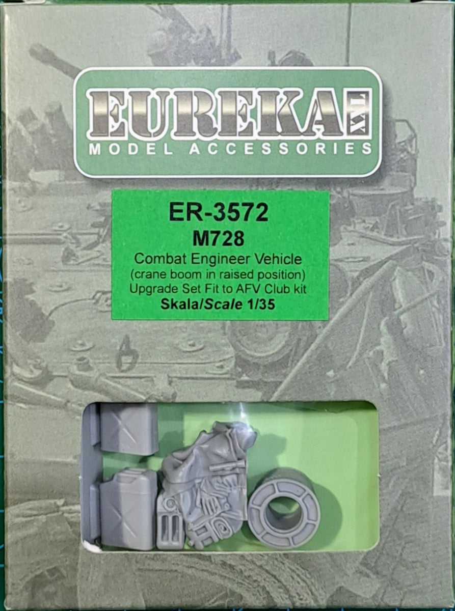Kit de mise à niveau Eureka XXL ER-3572 pour le véhicule de génie de combat M728, compatible avec la maquette AFV Club 35254 au 1/35 – imagen 3