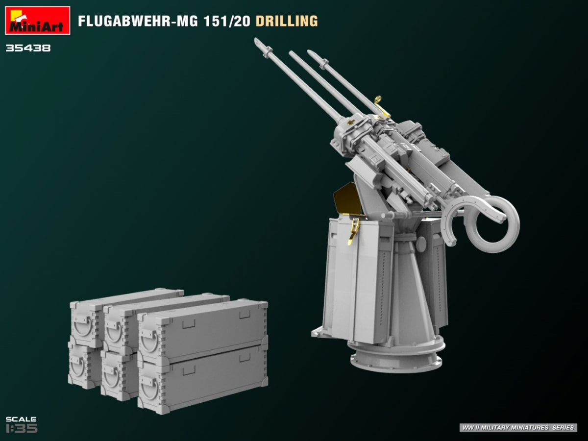 MiniArt 35438 FLUGABWEHR-MG 151/20 PERÇAGE 1/35 – image 7